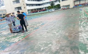 深圳市洪湖小學(xué)運動場全面翻新項目