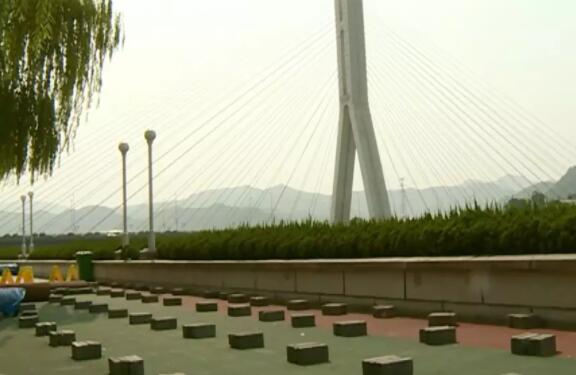 預制卷材健身步道鋪設(shè)